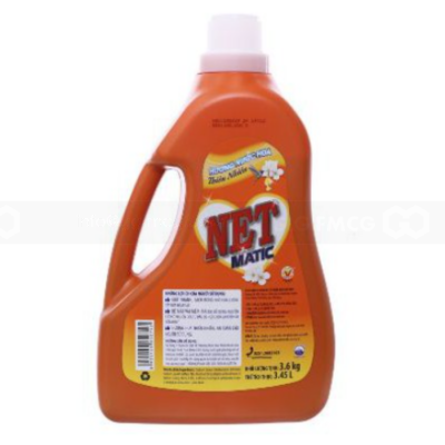 NET Matic Natural Flower Detergent Liquid 3.6kg x 3 Bottles
