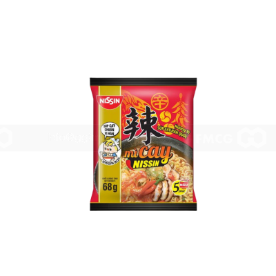 Nissin Korean Spicy Soup Instant Noodle 68g x 30 Bags