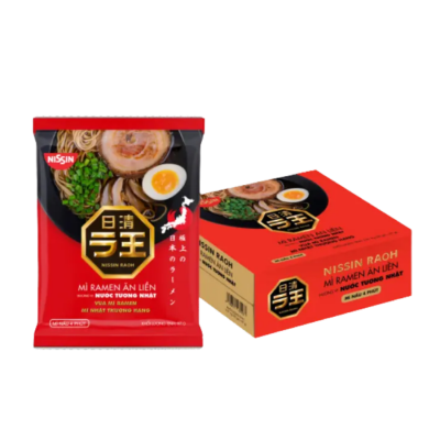 Nissin Raoh Japanese Soy Sauce Flavored Ramen 97g x 30 bags