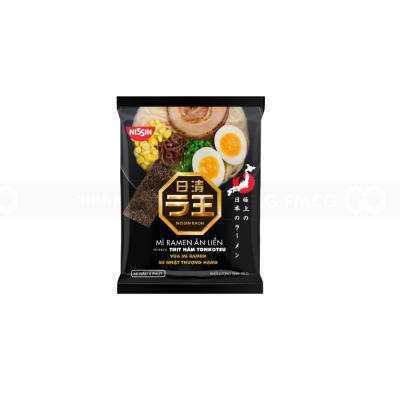 Nissin Raoh Tonkotsu Stewed Meat Ramen 90g x 30 Bags