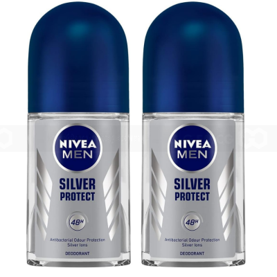 Wholesale Nivea Deodorant Roll On Men Silver Protect 50ml x 24 tubes