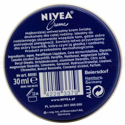 Wholesale Nivea Creme Soft Moisturizing 30ml x 96 Boxes
