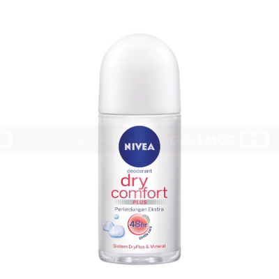 Wholesale Nivea Deodorant Roll On Women Dry Comfort 50ml x 24 tubes