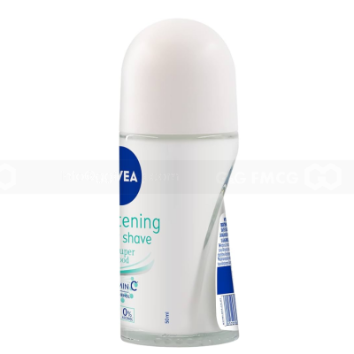 Wholesale Nivea Deodorant Roll On Women Brightening Happy Shave 50ml x 24 tubes