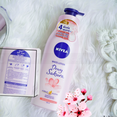 Nivea Dewy Sakura White Lotion 350ml x 12 Bottles