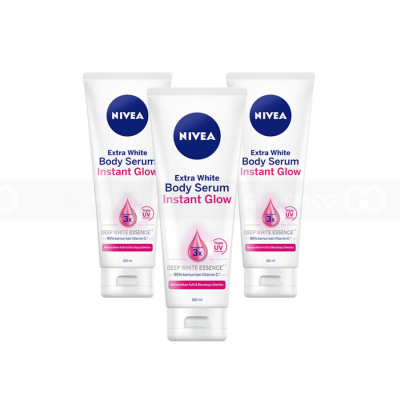 NIVEA Extra White Instant Aura Body Serum 180ml x 24 Tubes