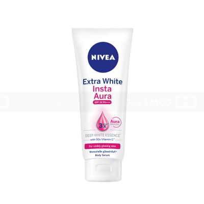 NIVEA Extra White Instant Aura Body Serum 180ml x 24 Tubes
