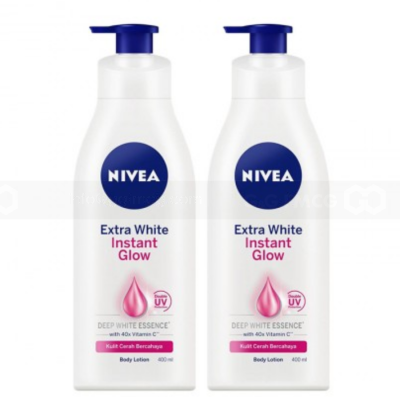 NIVEA Extra White Instant Glow Body Lotion SPF 30 350ml x 12 Bottles