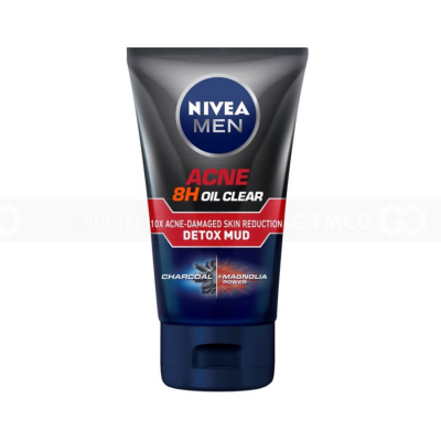 Nivea Men Acne 8H Oil Clean Detox Mud 100g x 24 Tubes