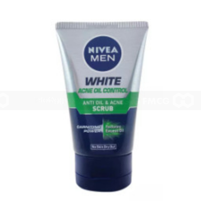 NIVEA Men Ance Oil Control Facial Scrub Foam 100g x 24 Tubes