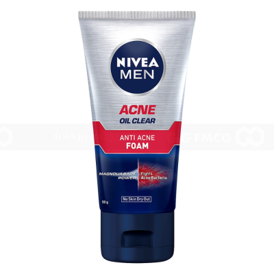 NIVEA Men Total Anti - Acne Facial Foam 50g x 24 Tubes