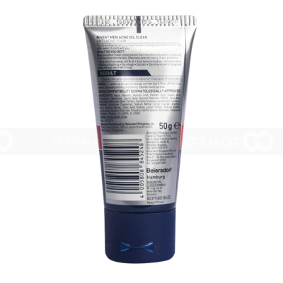 NIVEA Men Total Anti - Acne Facial Foam 50g x 24 Tubes