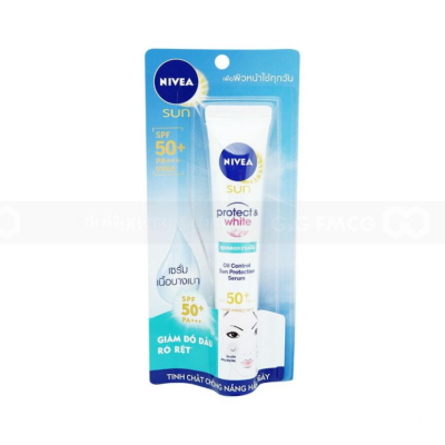 NIVEA Sun Protect - White Oil Control Sun Protection Serum SPF50 PA+ 30ml x 12 Tubes