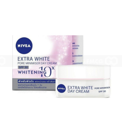 NIVEA Women Extra White Pore Minimiser Day Cream 50ml x 12 Boxes