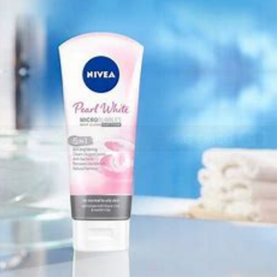 Nivea Women Pearl White MicroBubbles Deep Clean Clay Foam 5IN1 50g x 24 Tubes