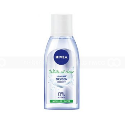 NIVEA Women White Oil Control Makeup Clear Micellar Water 125ml x 24 Bottles