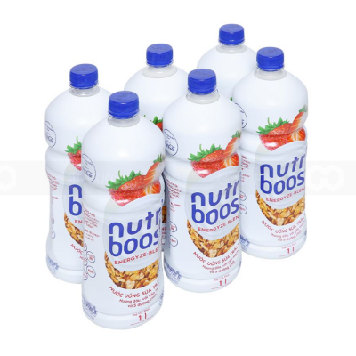 Nutriboost Strawberry Milk Juice 1l x 12 Bottles