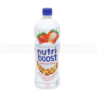 Nutriboost Strawberry Milk Juice 1l x 12 Bottles