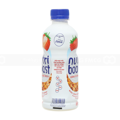 Nutriboost Strawberry Milk Juice 297ml x 24 Bottles