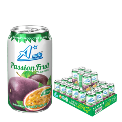 Wholesale Anuta Passion Fruit Juice Drink 330ml x 24 Cans