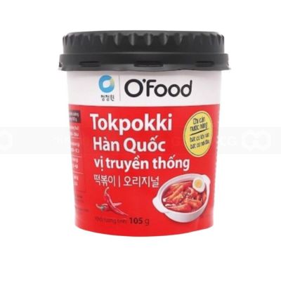 O'Food Korean Tokpokki Original Flavor 105g