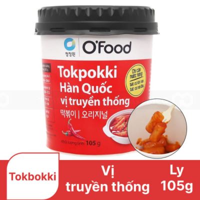 O'Food Korean Tokpokki Original Flavor 105g