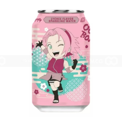 Ocean Bomb Naruto Lychee Flavor Sparkling Water 330ml