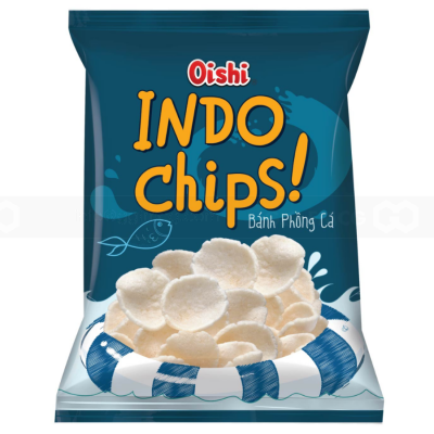 Oishi Fish Puffed Snack 75g x 12 Bags