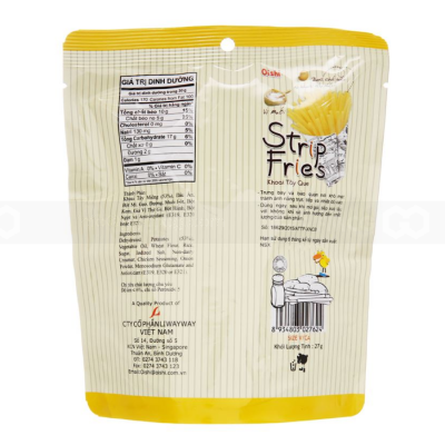 Oishi Potato Sticks With Salt Flavor 27g x 10 Pack x 3 Bags