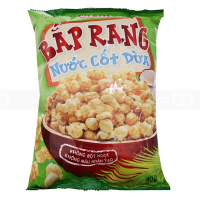 Oishi Roasted Corn In Coconut Milk Snack 40g x 25 Bags