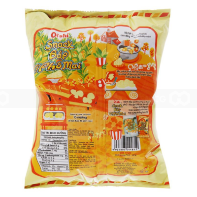 Oishi Snack Corn with Cheese 32g x 80 Bags