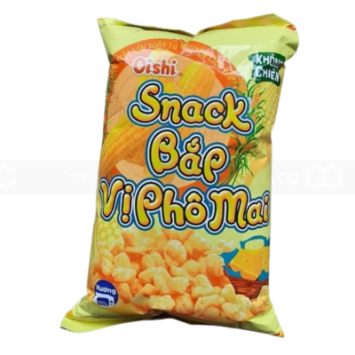 Oishi Snack Corn with Cheese 75g x 12 Bags