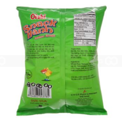 Oishi Snack Onion 42g x 60 Bags