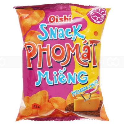  Oishi Snack Premium Cheese 14g x 100 Bags