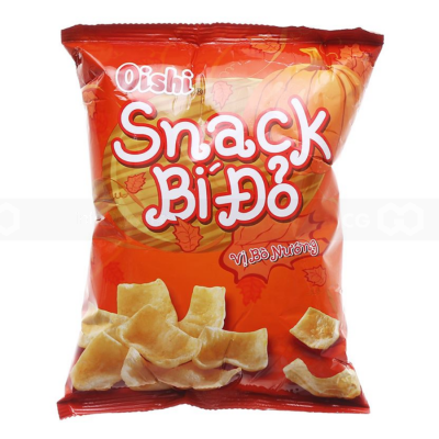 Oishi Snack Pumpkin Grilled beef flavour 39g x 60 Bags