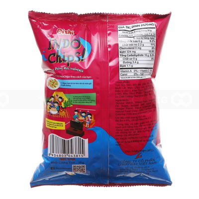 Oishi Snack Squid Crackers 39g x 60 Bags