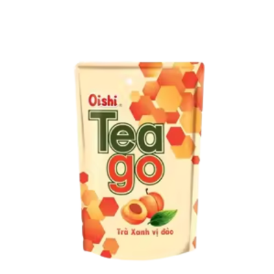 Wholesale Oishi Tea Go Green Tea Flavour With Peach 180ml x 10 Bags