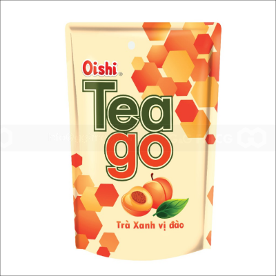 Oishi Tea Go Green Tea Flavour With Peach 180ml x 10 Bags