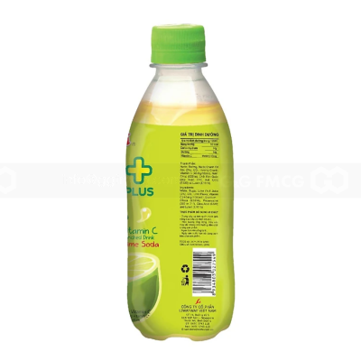 Oishi Vitamin C Plus Lime Soda 350ml x 24 Bottles