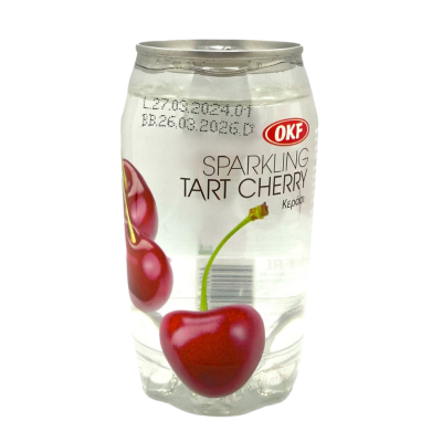 OKF Cherry Flavored Sparkling Soft Drink 350ml x 24 Cans