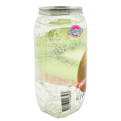 OKF Kiwi Flavored Sparkling Soft Drink 350ml x 24 Cans