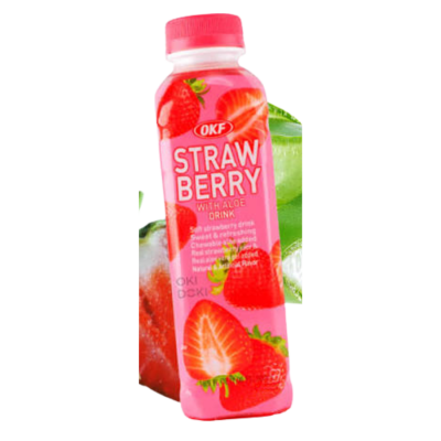 OKF Strawberry Juice Drink 500ml x 20 Bottles