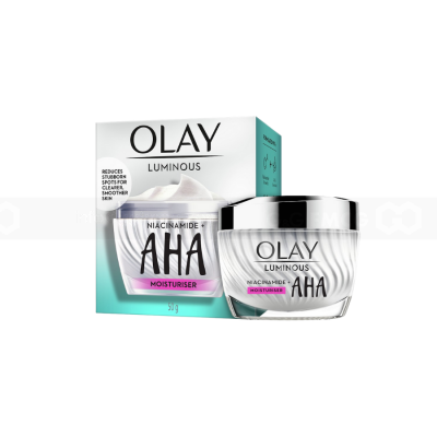 Wholesale Olay Luminous Niacinamide + AHA Face Super Cream Moisturiser 50g x 6 jars
