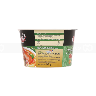 Wholesale Omachi 5 Star Hot Sour Shrimp 90g x 12 Bowls