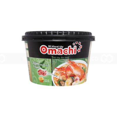 Wholesale Omachi 5 Star Hot Sour Shrimp 90g x 12 Bowls