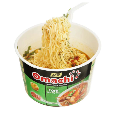 Omachi 5 Star Hot Sour Shrimp 91g x 18 Bowls