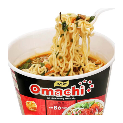 Omachi Stewed Beef With Sauce 92g x 18 Bowls