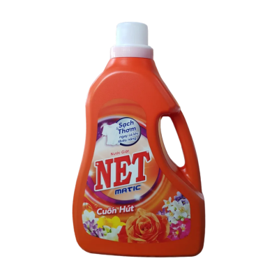 NET Matic Natural Flower Detergent Liquid 3.6kg x 3 Bottles