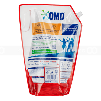 OMO Matic Comfort Detergent Liquid 2.9kg x 4 Bags