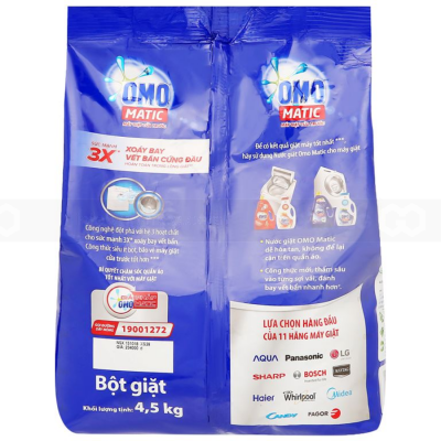 OMO Matic Detergent Powder Front Load 5.3kg x 3Bags